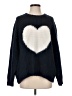 Old Navy Hearts Blue Pullover Sweater Size S - photo 1