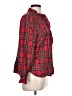 Talbots Plaid Red Long Sleeve Button-Down Shirt Size L (petite) - photo 4