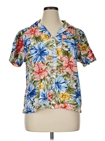 Cathy Daniels Short Sleeve Blouse (view 1)