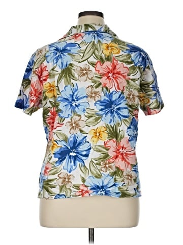 Cathy Daniels Short Sleeve Blouse (view 2)