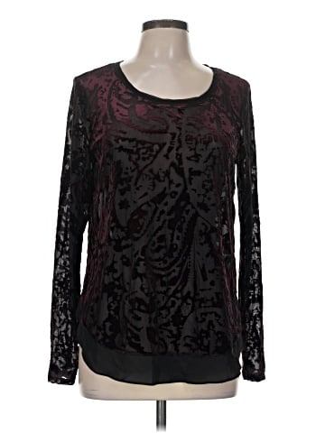 Simply Vera Vera Wang Long Sleeve Blouse (view 1)