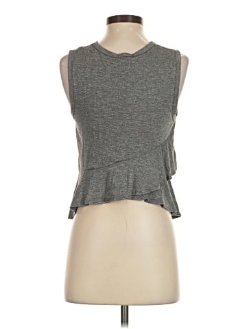 Aqua Sleeveless T-Shirt (view 2)