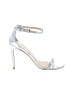 Stuart Weitzman Silver Sandals Size 9 - photo 1