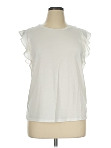 MICHAEL Michael Kors Sleeveless Blouse (view 1)