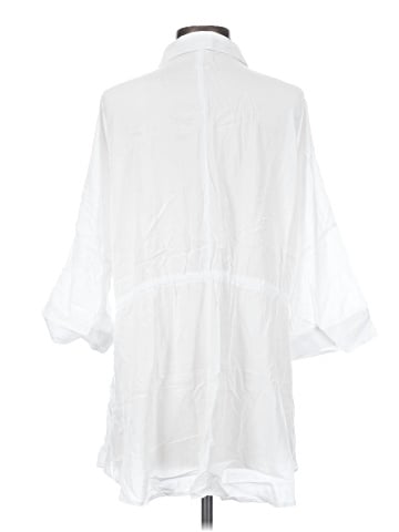 L Space 3/4 Sleeve Button-Down Shirt (view 2)