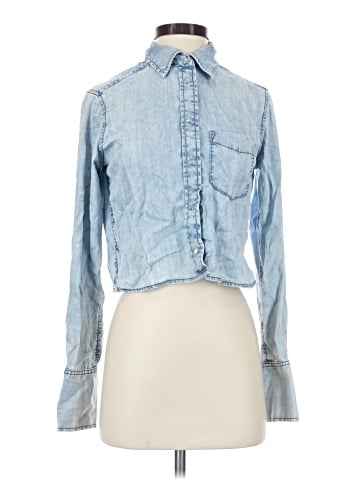 Gap Long Sleeve Button-Down Shirt (view 1)