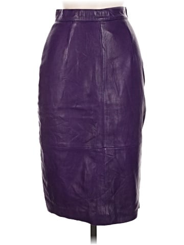 Andrew Marc Faux Leather Skirt (view 1)