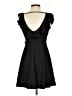 Alya Solid Black Cocktail Dress Size S - photo 2