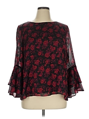 Kasper 3/4 Sleeve Blouse (view 1)