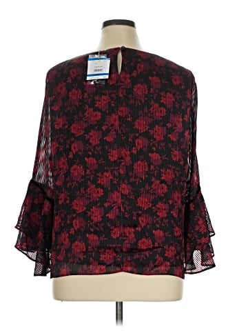 Kasper 3/4 Sleeve Blouse (view 2)