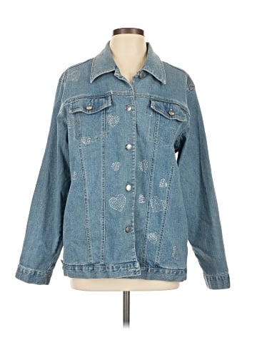 The Quacker Factory Denim Jacket (view 1)