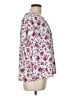 PREMISE 100% Polyester Pink Short Sleeve Blouse Size L - photo 4