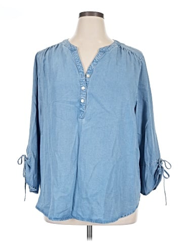 Alfred Dunner 3/4 Sleeve Blouse (view 1)