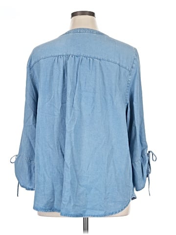 Alfred Dunner 3/4 Sleeve Blouse (view 2)