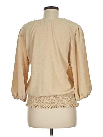 Veronica M. 3/4 Sleeve T-Shirt (view 2)