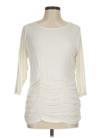 Soft Surroundings 3/4 Sleeve Top (view 1)