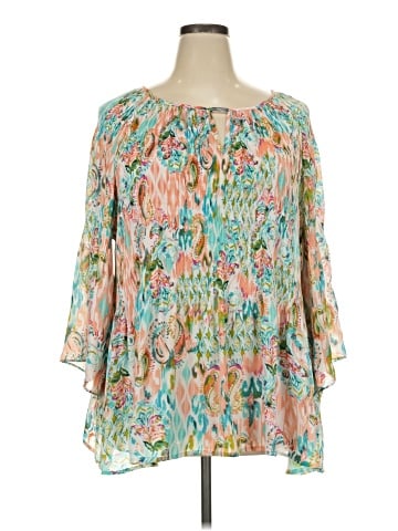 Spense 3/4 Sleeve Blouse (view 1)