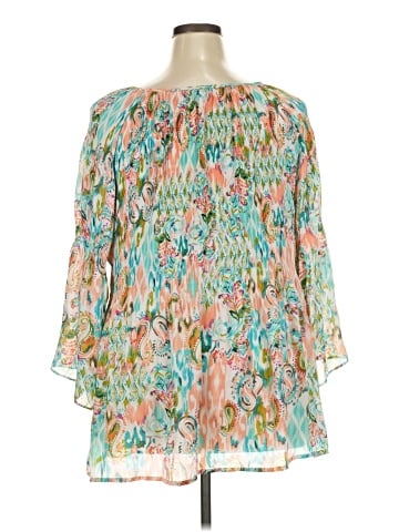 Spense 3/4 Sleeve Blouse (view 2)