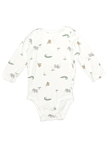 Just One Year by Carter's Long Sleeve Onesie (view 1)