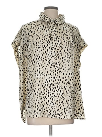 By Together Short Sleeve Blouse (view 1)