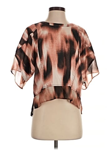 DKNY Short Sleeve Blouse (view 1)
