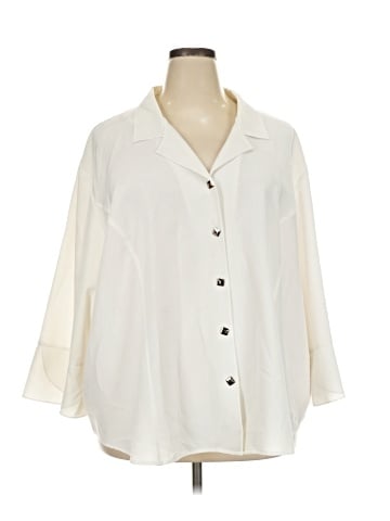 Maggie Barnes 3/4 Sleeve Blouse (view 1)