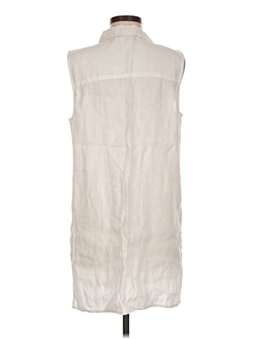 Sigrid Olsen Sleeveless Button-Down Shirt (view 2)