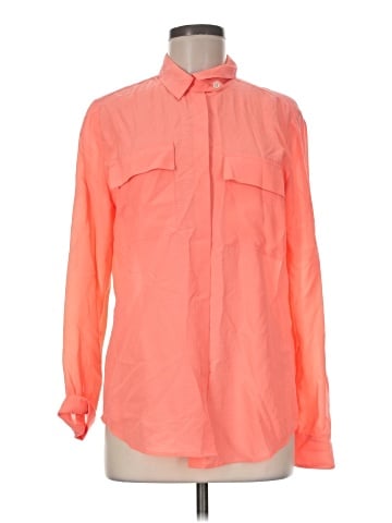 Banana Republic Heritage Collection Long Sleeve Silk Top (view 1)