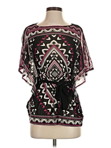 Alfani Short Sleeve Blouse (view 1)