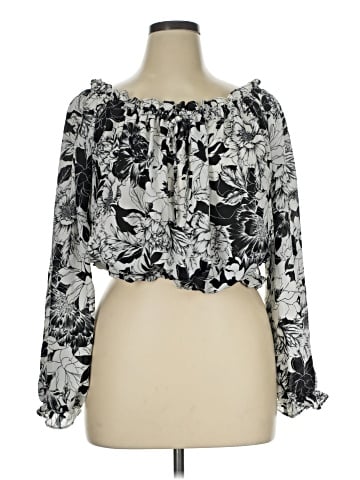 June & Hudson 3/4 Sleeve Blouse (view 1)