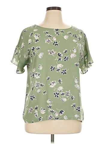 Ann Taylor LOFT Outlet Short Sleeve T-Shirt (view 1)