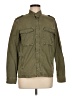 Zara Basic 100% Cotton Solid Green Jacket Size M - photo 1