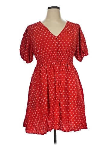 Madewell Sophia Mini Dress in Bandana Flower (view 1)
