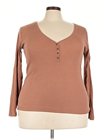 H&M Long Sleeve Henley (view 1)