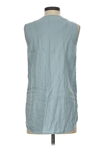 Ann Taylor Sleeveless Button-Down Shirt (view 2)