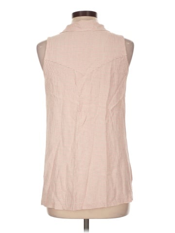 Mimi Maternity Sleeveless Button-Down Shirt (view 2)