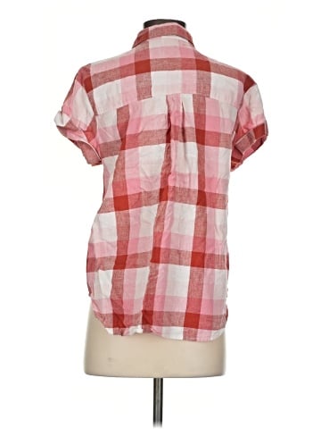 Caslon Short Sleeve Button-Down Shirt (view 2)