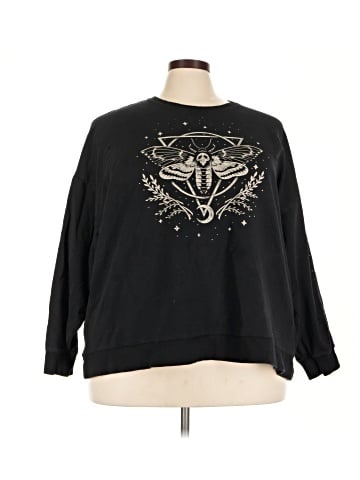Nightfall by Torrid Long Sleeve T-Shirt (view 1)