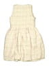 Mint 100% Polyester Tweed Yellow Dress Size 14 - 16 - photo 2