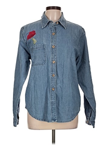 Coldwater Creek Long Sleeve Button-Down Shirt (view 1)