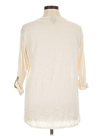 Bobeau 3/4 Sleeve Top (view 2)