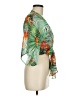 Papaya 100% Polyester Tropical Green Kimono Size M - photo 4