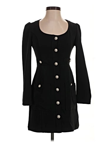 Line & Dot Casual Dress (view 1)