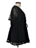Torrid Black Short Sleeve Blouse Size Lg Plus (0) - photo 4