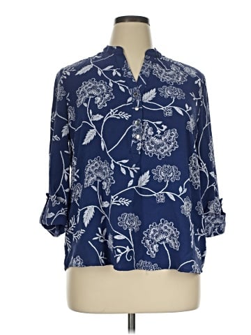 Ava & Grace 3/4 Sleeve Blouse (view 1)