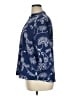 Ava & Grace 100% Polyester Floral Blue 3/4 Sleeve Blouse Size XL - photo 5