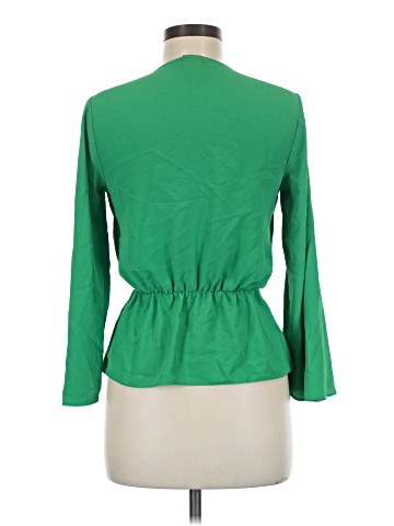Topshop Long Sleeve Blouse (view 2)