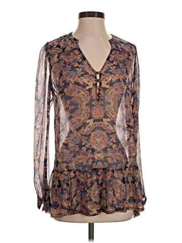 Twelfth Street by Cynthia Vincent Long Sleeve Blouse (view 1)