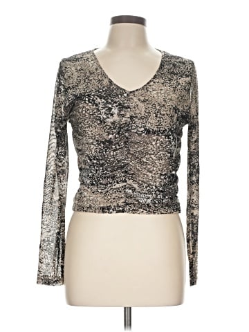 DKNY Jeans Long Sleeve Top (view 1)