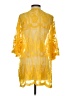 Honey Belle 100% Polyester Yellow Kimono Size S - photo 2